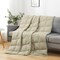 Peace Nest Ultra Soft Peach Skin Fabric Down Feather Fiber Throw Blanket Lightweight Summer Blanket 50" x 70"